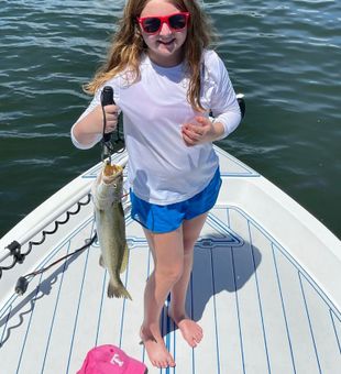 Caught Speckled Sea Trout from Florida